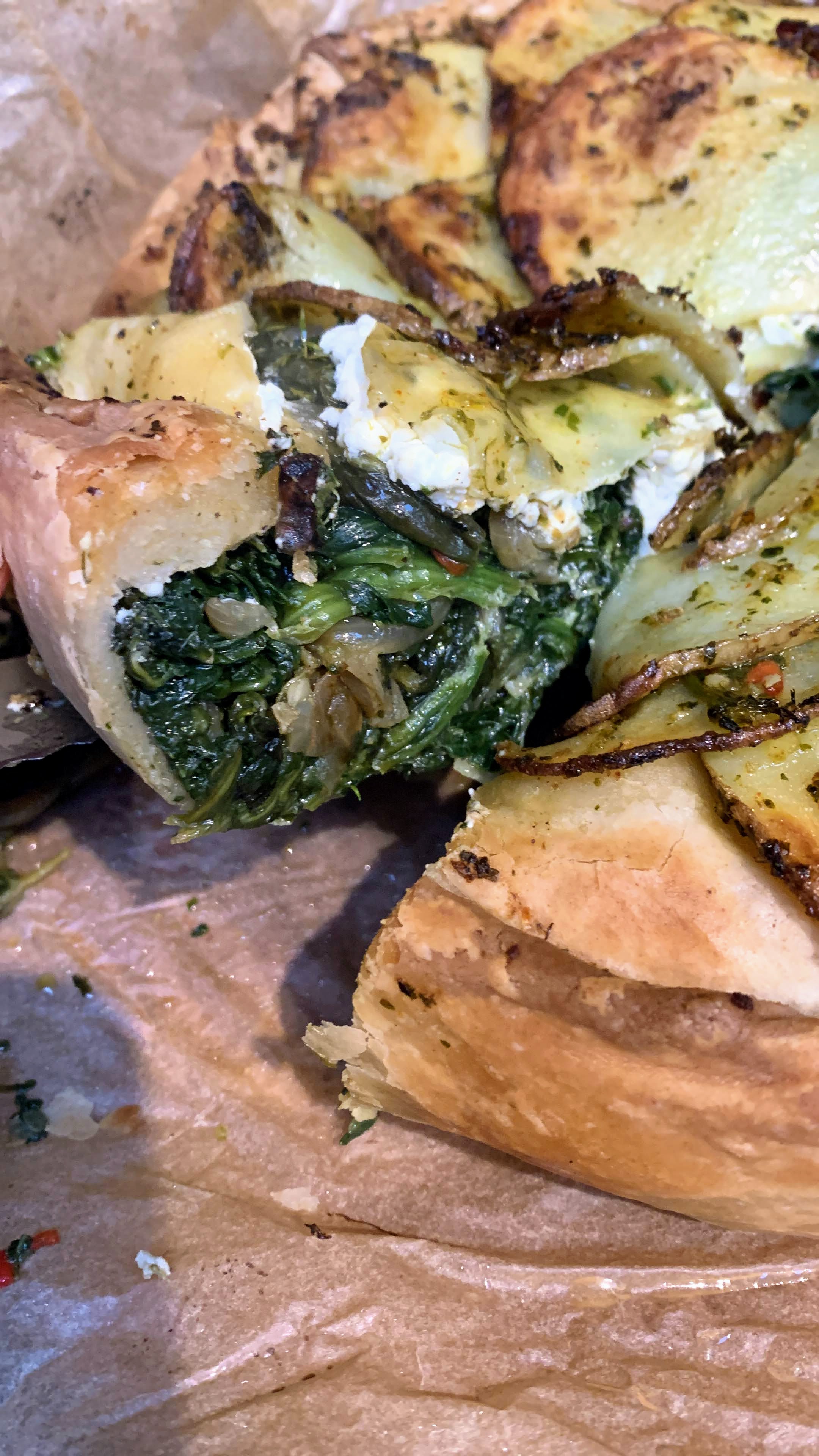 Spinach & Chermoula Pie