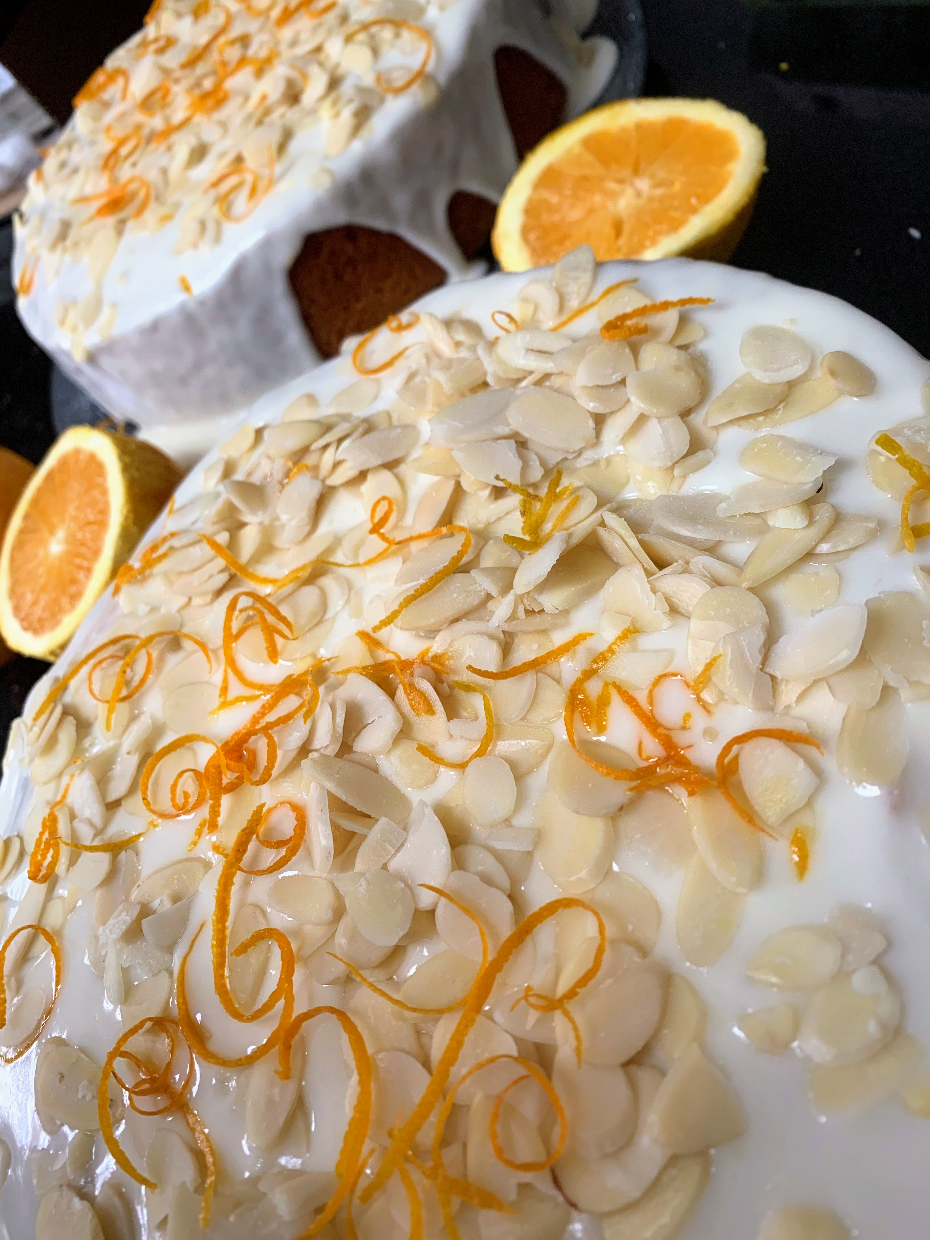 Orange & Lemon Polenta Cake (Large)