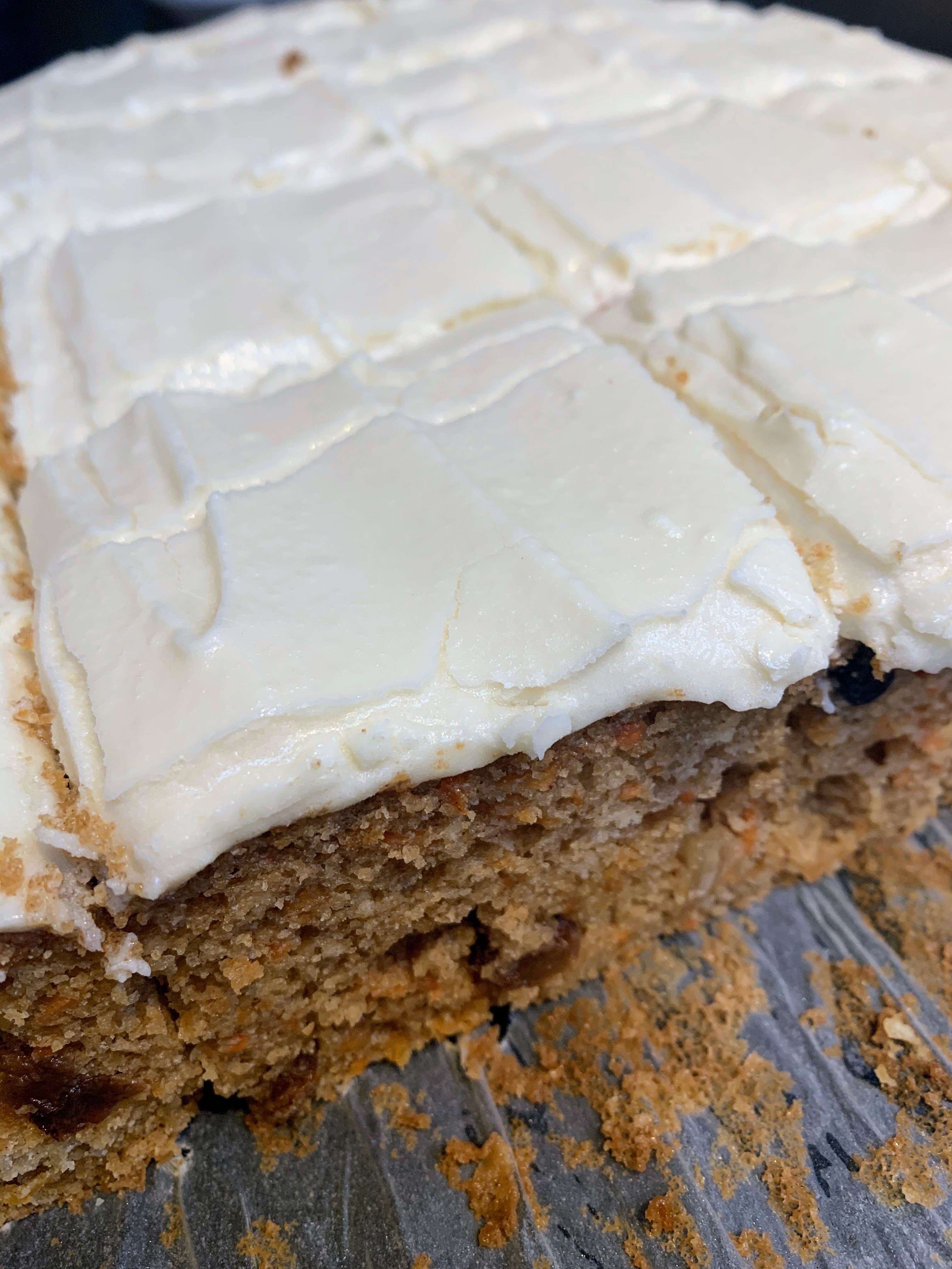 Vegan Carrot Cake with Frosting